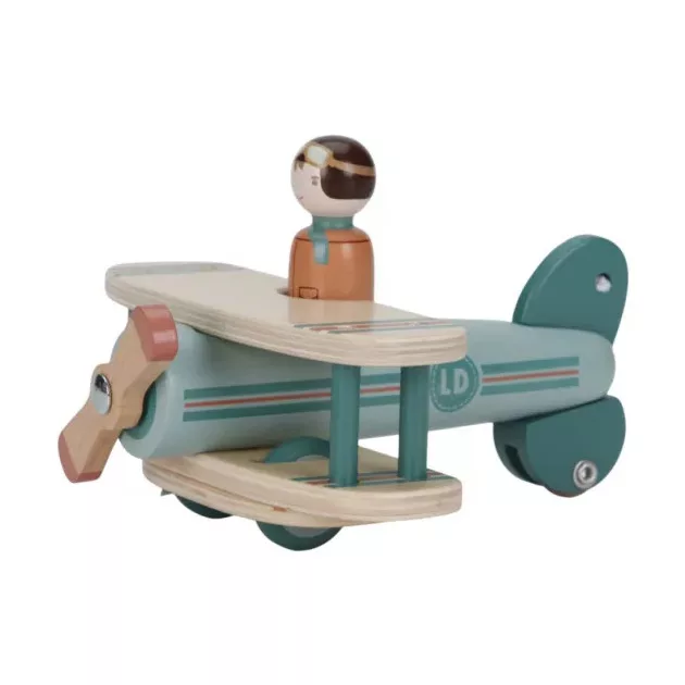 Little Dutch fa repülőgép figurával
