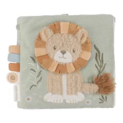 Little Dutch textil babakönyv nagy - Safari Friends