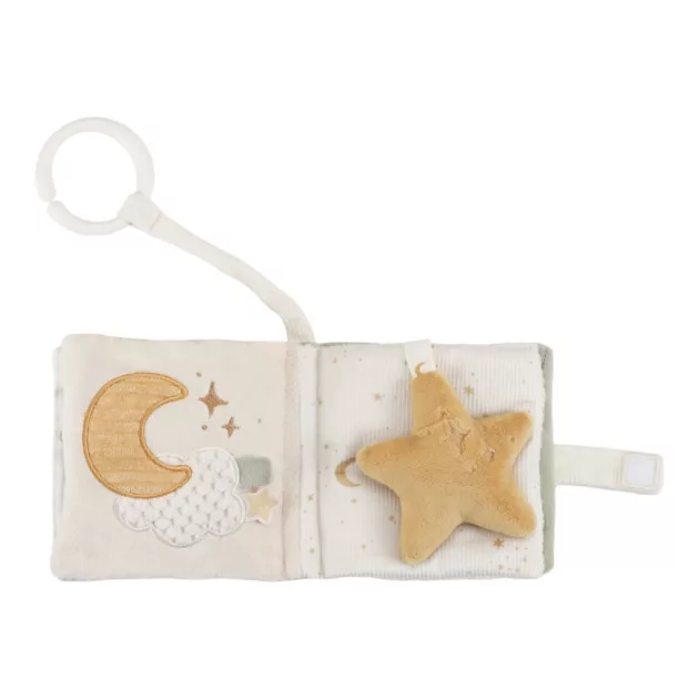 Little Dutch Textil babakönyv kicsi - Newborn Naturals