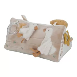   Little Dutch Plüss készségfejlesztő háromszög - Newborn Naturals