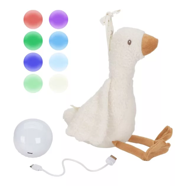 Little Dutch alvást segítő zenélő gúnár éjjeli fénnyel - Newborn Naturals