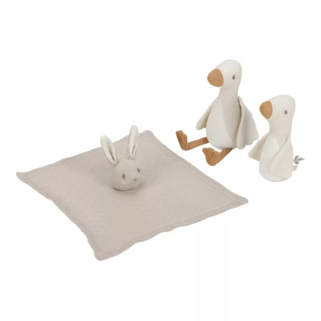Little Dutch Ajándékdoboz kötött termékekkel - Newborn Naturals