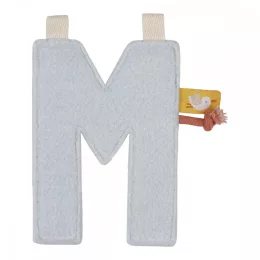 Little Dutch felfűzhető textil betű - M
