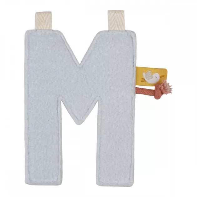 Little Dutch felfűzhető textil betű - M