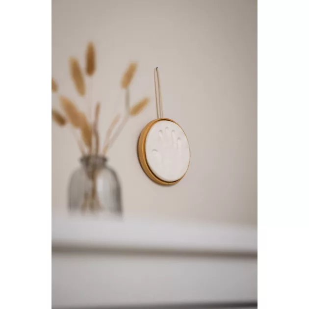Petit Artichaut kéz- és lábnyomat készítő fakeretes medál akasztóval