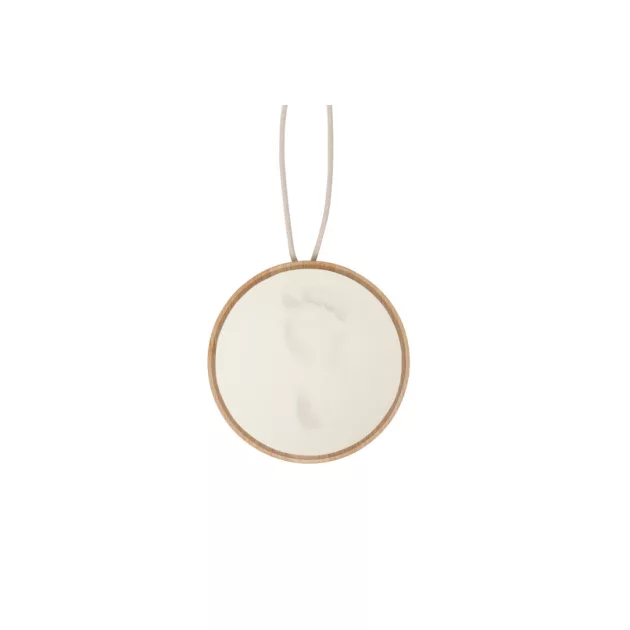 Petit Artichaut kéz- és lábnyomat készítő fakeretes medál akasztóval