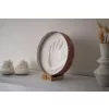 Petit Artichaut kéz- és lábnyomat készítő Baby Box kerek - Rainbow Terracotta