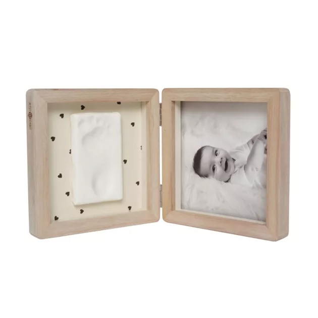 Petit Artichaut kéz- és lábnyomat készítő kinyitható fényképtartó kerettel - Pretty Hearts