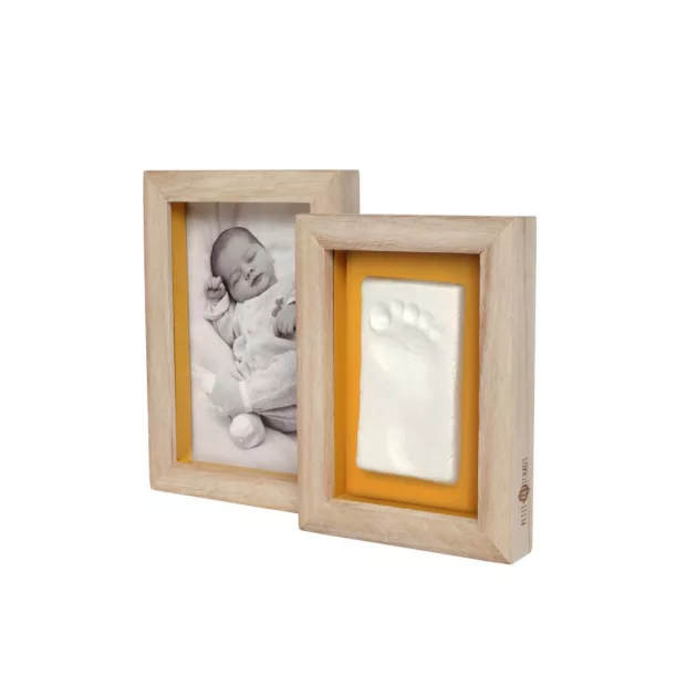 Petit Artichaut kéz- és lábnyomat készítő duo fényképtartó kerettel - Daisy Ochre