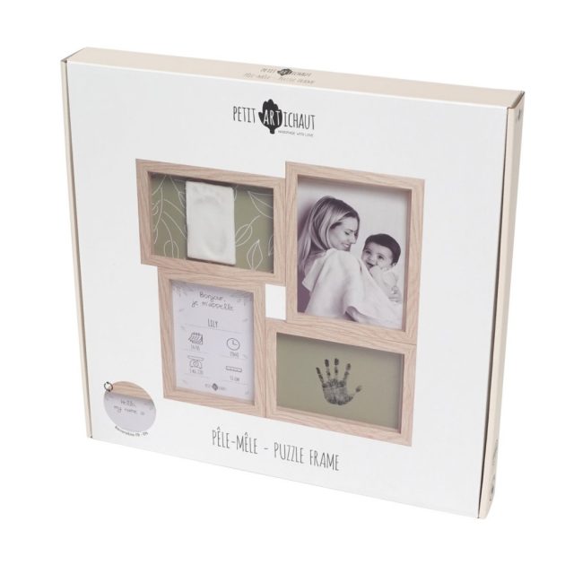 Petit Artichaut kéz- és lábnyomat készítő puzzle keret - Olive Tree