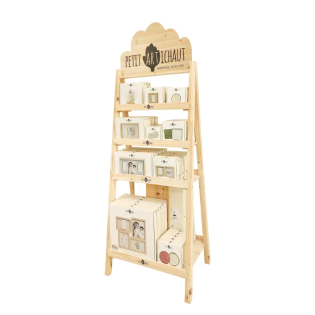 Petit Artichaut fa bemutató állvány