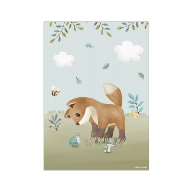 Little Dutch kétoldalas poszter - Forest Friends