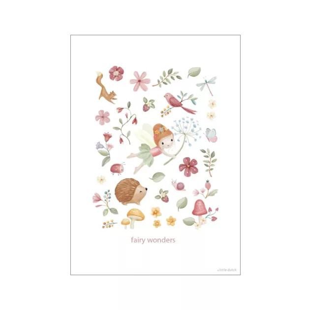 Little Dutch kétoldalas poszter - Fairy Wonders