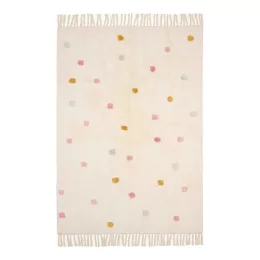 Little Dutch gyerekszőnyeg 120x170 cm - pink pöttyös