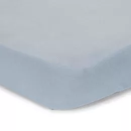 Little Dutch gumis lepedő 70x140/150 cm - Pure Denim Blue