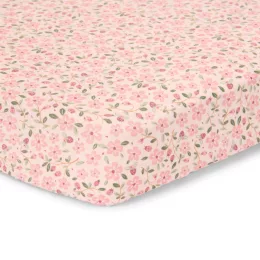Little Dutch gumis lepedő 70x140/150 cm - Fairy Floral