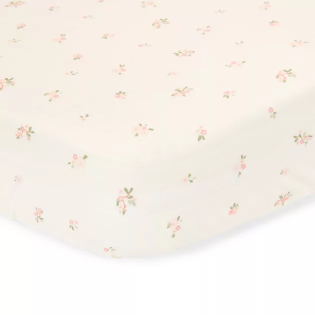 Little Dutch gumis lepedő 60x120 cm - Fairy Blossom