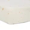 Little Dutch Gumis lepedő 60x120 cm - Moon & Stars