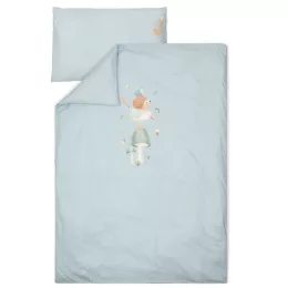   Little Dutch gyerek ágynemű 140x200 + 60x70 cm - Denim Blue