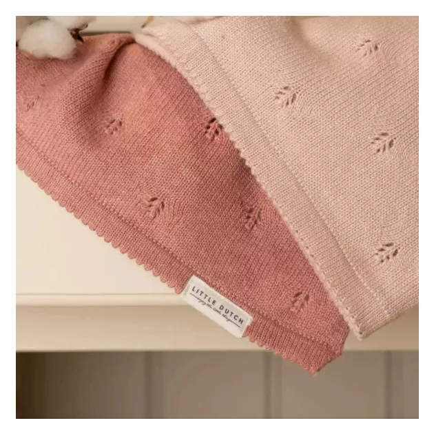 Little dutch kötött babatakaró - Pure Blossom