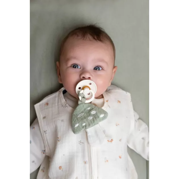 Little Dutch muszlin cumikendő - gomba