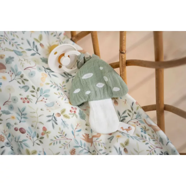 Little Dutch muszlin cumikendő - gomba