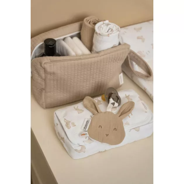 Little Dutch muszlin cumikendő - Bunny beige