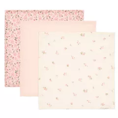 Little Dutch muszlin arctörlő kendő 3 db Fairy Garden