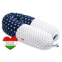   Scamp formázható univerzális szoptatós párna pamut huzattal /Manhattan/Blue ()