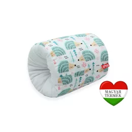 Scamp karra húzható szoptatós párna /HedgehogGreenWhite