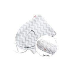   Scamp huzat univerzális szoptatós párnára - ZigzagGreyWhite