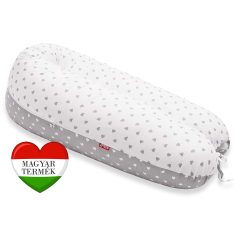   Scamp formázható univerzális szoptatós párna pamut huzattal /LittleHeartWhiteGra ()