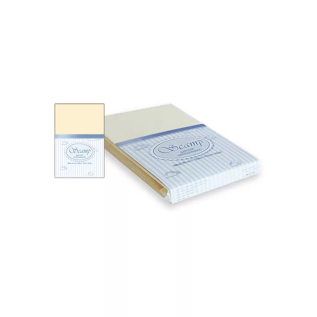 Scamp Gumis lepedő /Vanília (Baba lepedő, lepedő kiságyba)