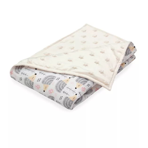 Scamp Minky-vászon takaró (Beige Hedgehog Grey)