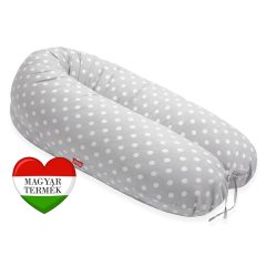   Scamp formázható univerzális szoptatós párna pamut huzattal /GreyWhiteDots ()