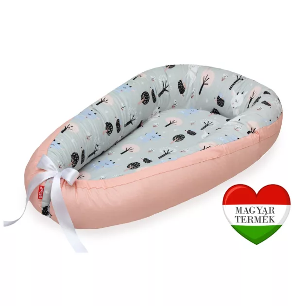 Scamp babafészek - kókuszbetétes /PeachForest (Barack babafészek)