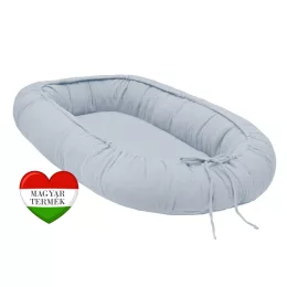 Scamp muszlin babafészek /Silver (Szürke babafészek)
