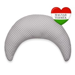   Scamp félhold szoptatós párna pamutvászon huzattal /PickGray