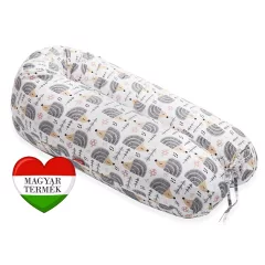   Scamp formázható univerzális szoptatós párna pamut huzattal /HedgehogGrey ()