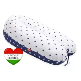   Scamp formázható univerzális szoptatós párna pamut huzattal /BlueWhiteStar ()