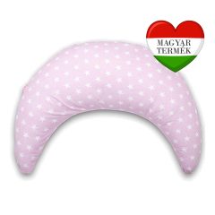   Scamp félhold szoptatós párna pamutvászon huzattal /RosaStarDots