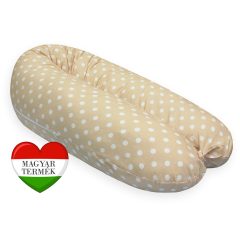   Scamp formázható univerzális szoptatós párna pamut huzattal /BeigeDots