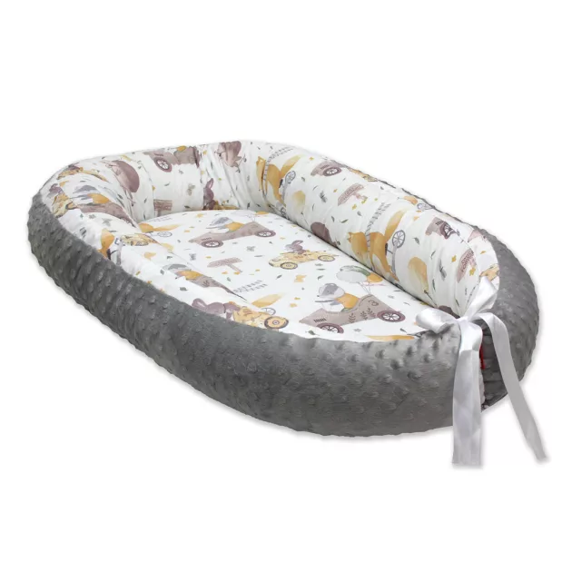 Scamp minky-vászon babafészek /Drive