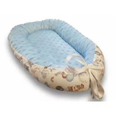 Scamp minky-vászon babafészek /AirBallon