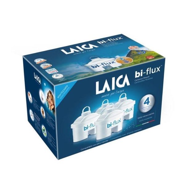 Laica 3 + 1 db ajándék bi-flux univerzális vízszűrőbetét csomag