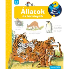   Scolar kiadó - Doris Rübel - Állatok és kicsinyeik – Mit? Miért? Hogyan? (12.)