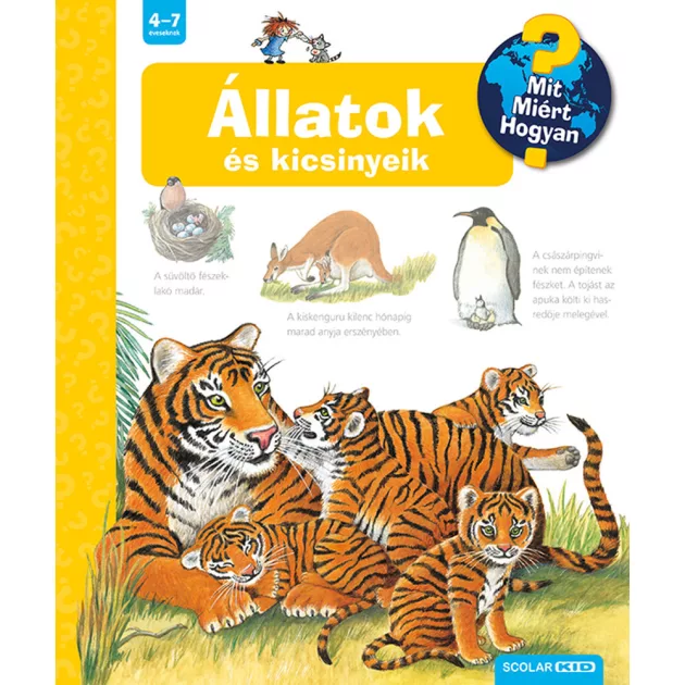 Scolar kiadó - Doris Rübel - Állatok és kicsinyeik – Mit? Miért? Hogyan? (12.)