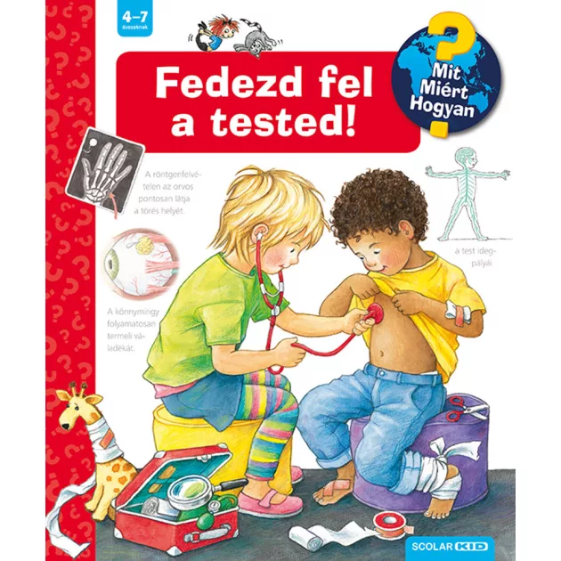 Scolar kiadó - Doris Rübel - Fedezd fel a tested! – Mit? Miért? Hogyan? (9.)