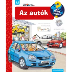   Scolar kiadó - Andrea Erne - Az autók – Mit? Miért? Hogyan? (7.)