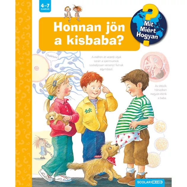 Scolar kiadó - Doris Rübel - Honnan jön a kisbaba? – Mit? Miért? Hogyan? (20.)